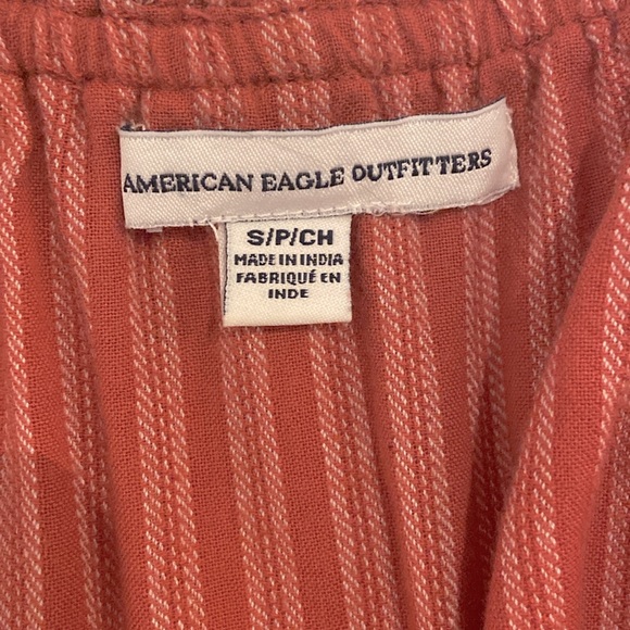 American Eagle Outfiters Pink Stripped Dress - Picture 3 of 3